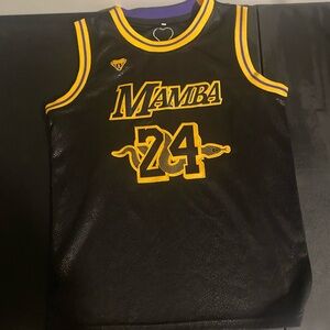 Mamba Kids Jersey - Black and Yellow